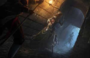 Élise De La Serre In A Beautiful Portrait Wallpaper