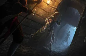 Élise De La Serre In A Beautiful Portrait Wallpaper