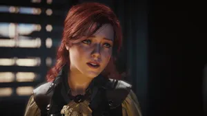 Elise De La Serre In A Stunning Portrait Wallpaper