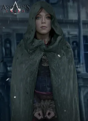 Élise De La Serre In A Stunning Pose Wallpaper