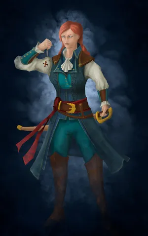 Élise De La Serre In Assassin's Creed Unity Wallpaper