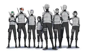 Elite Anbu Black Ops Squad In Action Wallpaper