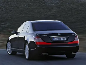 Elite And Luxurious Maybach 57 In Sunlight Wallpaper