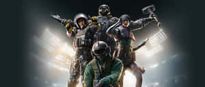 Elite Rainbow Six Siege Operators In Action Wallpaper