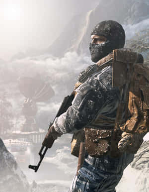 Elite Soldiers Ready For Battle In Call Of Duty Wallpaper