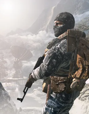 Elite Soldiers Ready For Battle In Call Of Duty Wallpaper