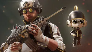 Elite Thermite Operator In Rainbow Six Siege Gameplay Wallpaper