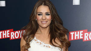 Elizabeth Hurley The Royals Premiere Wallpaper