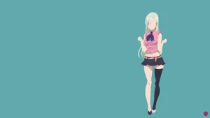 Elizabeth Liones Featured In The Seven Deadly Sins Anime Series Wallpaper