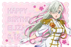 Elizabeth Liones From Seven Deadly Sins Anime Wallpaper