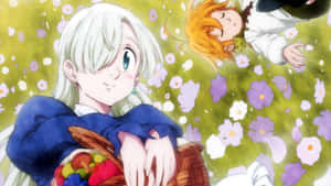 Elizabeth Liones From Seven Deadly Sins In A Stunning High-resolution Wallpaper Wallpaper