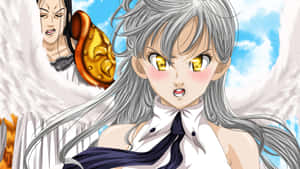 Elizabeth Liones - The Heartbeat Of Seven Deadly Sins Wallpaper