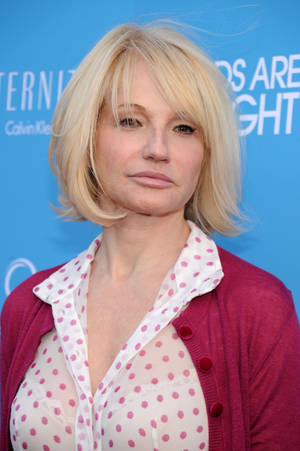 Ellen Barkin Blonde Actress Wallpaper