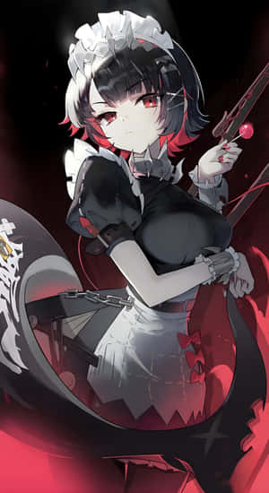 Ellen Joe Gothic Maid Style Wallpaper
