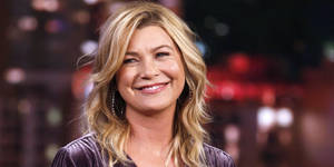 Ellen Pompeo Focus Shot Wallpaper