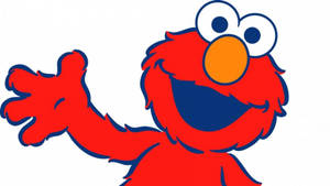 Elmo Furry Red Monster Wallpaper