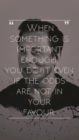 Elon Musk Important Quote About Life Wallpaper