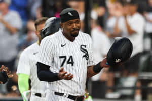 Eloy Jimenez White Sox Game Moment Wallpaper