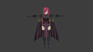 Elsie Crimson Anime Character Wallpaper