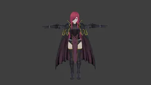 Elsie Crimson Anime Character Wallpaper