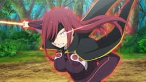 Elsie Crimson In Action Anime Scene Wallpaper