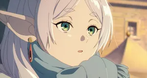 Elven_ Mage_ Closeup_ Frieren_ Anime Wallpaper