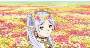 Elven Magein Blooming Meadow Wallpaper