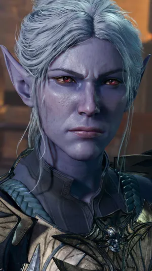 Elven_ Warrior_ Closeup_ Portrait Wallpaper