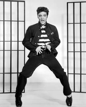 Elvis Presley Tiptoe Wallpaper