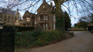 Ely Historic Building Exterior Wallpaper