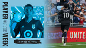 Emanuel Reynoso Player Of The Week Minnesota United Fc Wallpaper