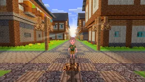 Embark On A Minecraft Adventure Wallpaper