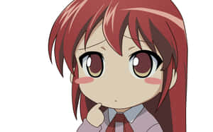 Embarrassed Anime Character Wallpaper