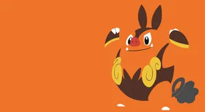 Emboar Before Evolving Wallpaper
