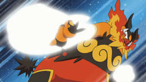 Emboar Fighting Wallpaper