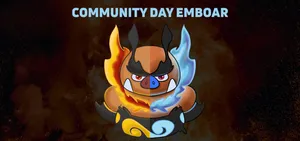 Emboar Split Into Two Wallpaper