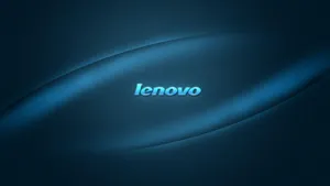 Embossed Blue Lit Lenovo Hd Wallpaper