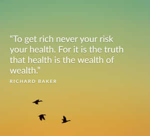 Embrace A Healthy Lifestyle Wallpaper