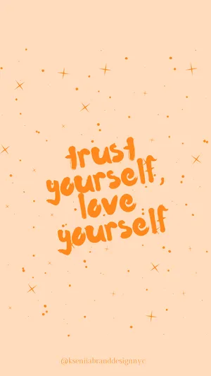 Embrace Self-love - Inspiring Quote Wallpaper