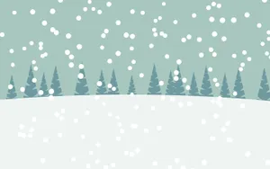 Embrace The Beauty Of A Winter Wonderland Wallpaper