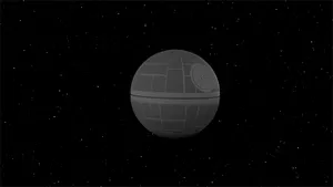 Embrace The Destructive Power Of The Death Star Ii Wallpaper