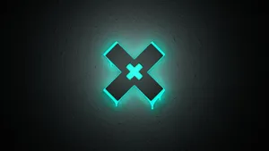 Embrace The Glow: A Minimalist Neon Spectrum Wallpaper