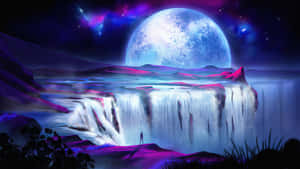 Embrace The Night, Discover The Magic Of The Moon Wallpaper