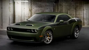 Embrace The Power - Experience The Dodge Challenger Wallpaper