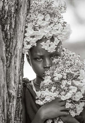 Embrace The Power Of The Black Magic Woman Wallpaper