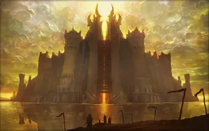 Embrace The Strength Of The Past In A Beautiful Castle Wallpaper