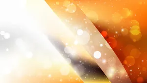 Embrace The Warmth Of The Orange Light Wallpaper