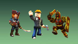 Embrace Your Creativity With A Custom Roblox Character! Wallpaper