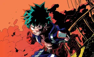 Embrace Your Potential With My Hero Academia Aesthetic Wallpaper