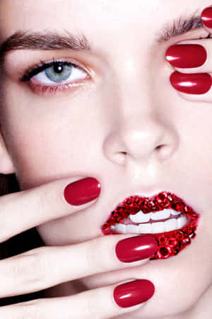 Embracing Spring With A Fresh Makeup Look Wallpaper